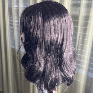 Boss Sleek Black Hair Wig